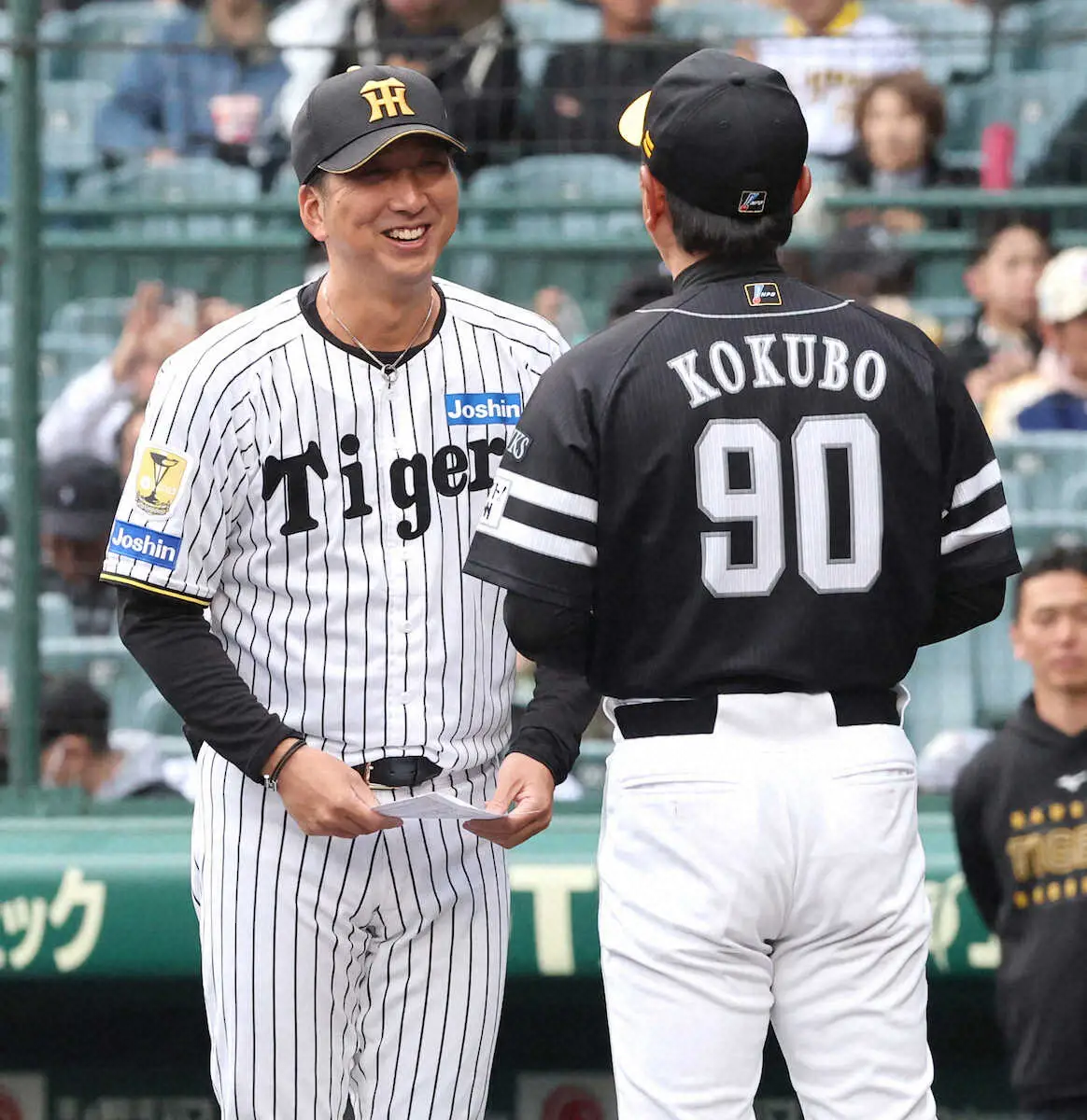 【画像・写真】阪神　藤川監督「おもんぱかる言葉をいただいた」ソフトバンク・小久保監督の心遣いに感謝