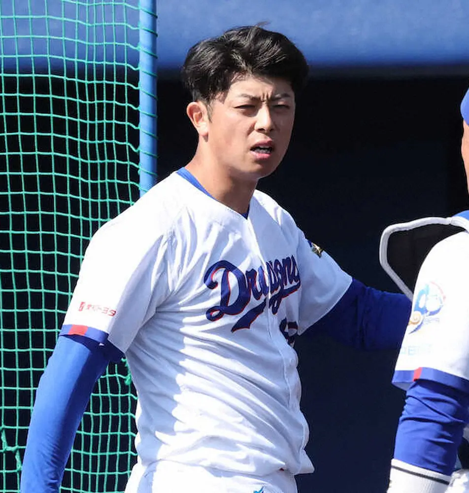 【画像・写真】中日　松山晋也「順調です。開幕には間に合わせます」戦列復帰に意欲