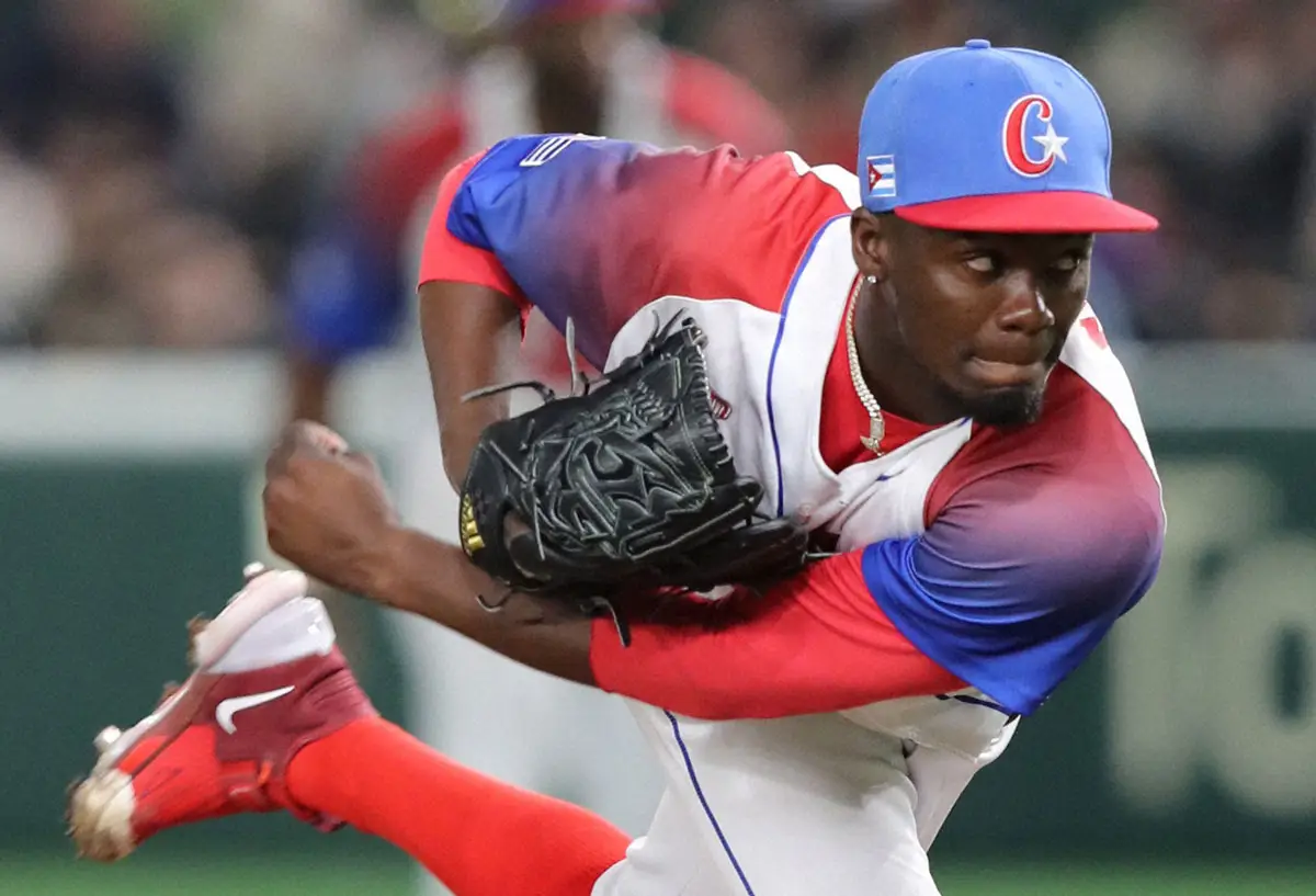 【画像・写真】【WBC】キューバ先発のモイネロ　パナマ相手に3回2/3無失点4K　いきなり連係ミスでピンチも動じず
