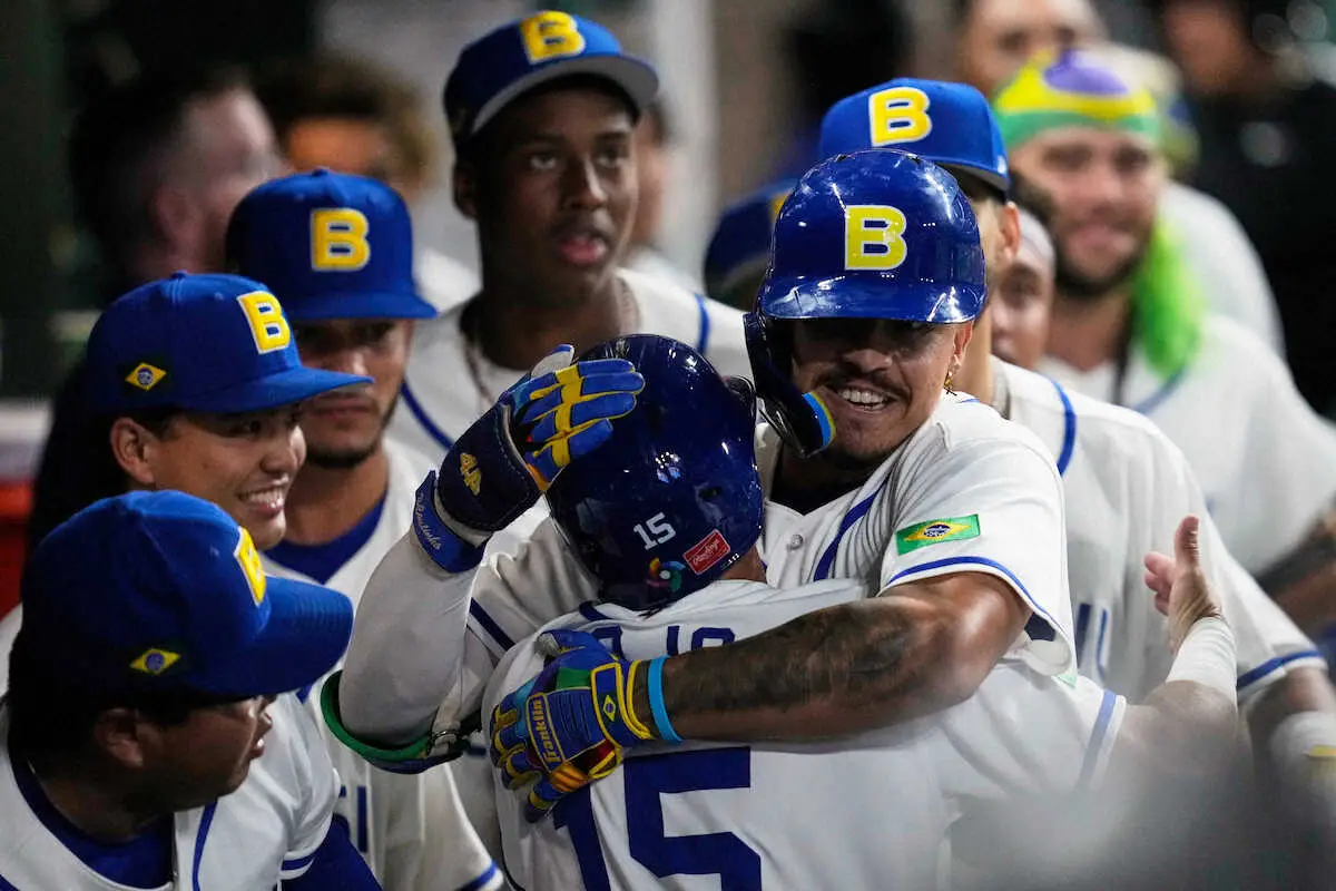 【画像・写真】【WBC】ブラジル　意地の反撃も及ばずスター軍団に敗戦　19与四死球も米国上回る3本塁打で底力示す
