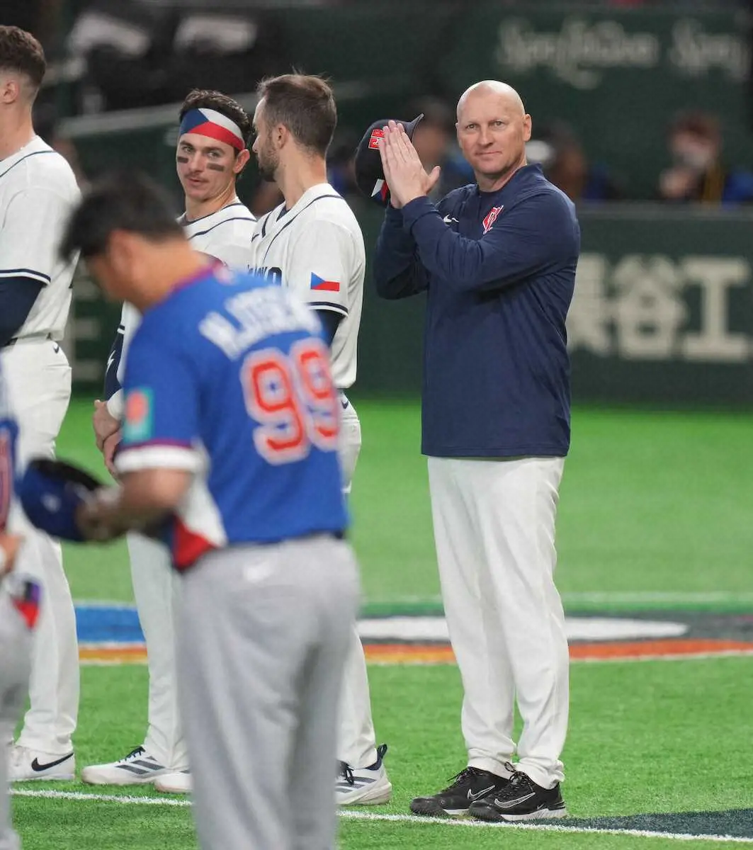 【画像・写真】【WBC】チェコ監督　コールド敗戦にも切り替え「私たちはエンジョイしている」　10日の日本戦に全力