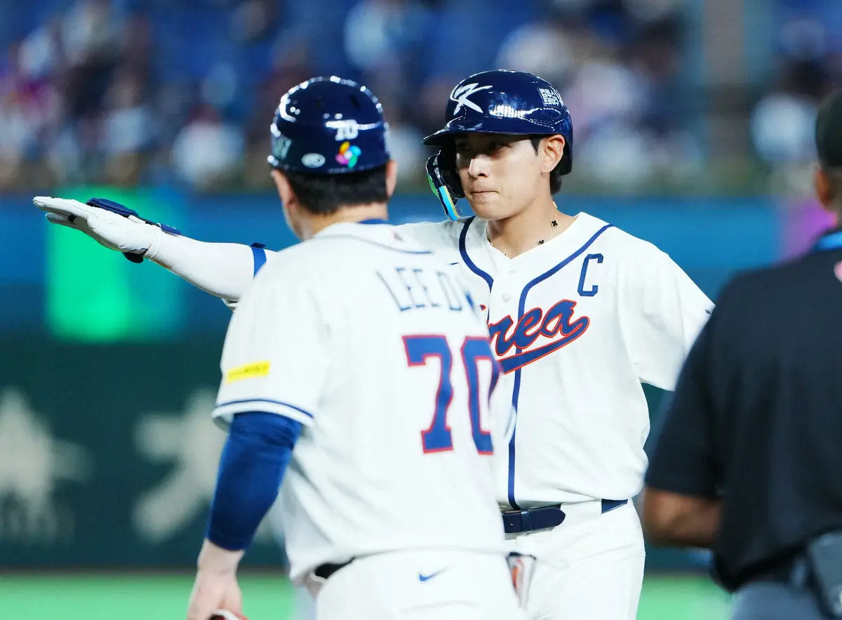 【画像・写真】【WBC】韓国イケメン打者に視聴者騒然！　首元に光る高級ネックレスにも注目「イケメンすぎる」の声