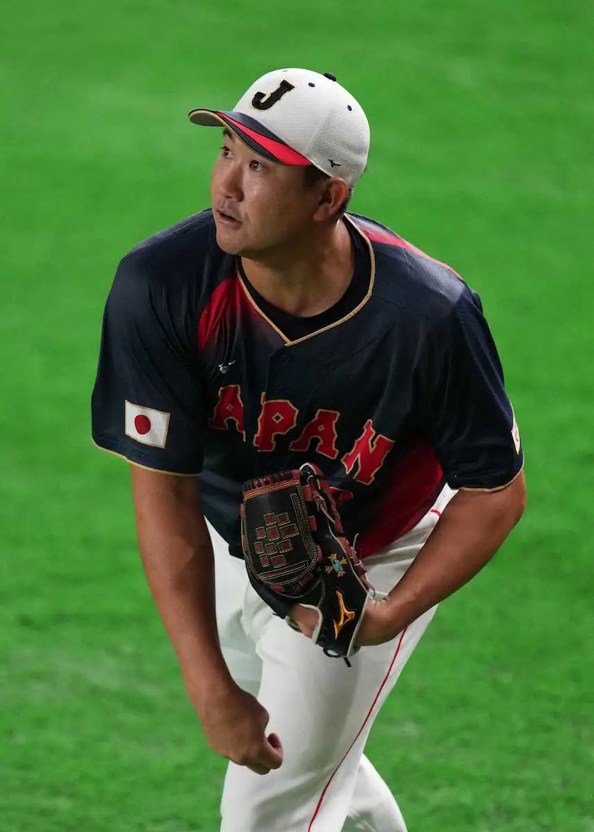 【画像・写真】【侍ジャパン】「天覧試合」8日豪州戦先発の菅野、冷静に準備「等身大で投げられれば」