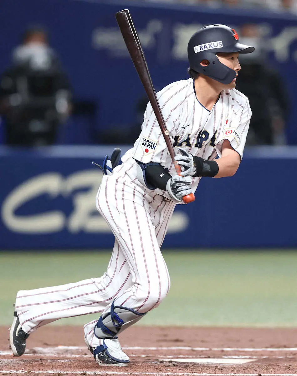 【画像・写真】【侍ジャパン】源田の1ミリ…ならず「三度…とはならなかったか」「触ってる？」ファンもガックリ