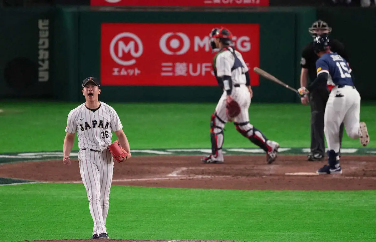 【画像・写真】種市篤暉がWBC1勝！圧巻の3者連続K斬り「三振を取れる投手としてこの大会に選ばれているので」