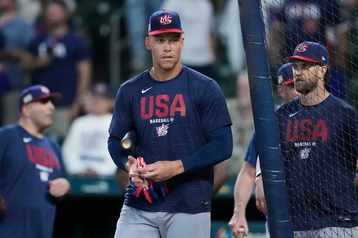 【画像・写真】【WBC】ハーパー、ジャッジ、シュワバーのMLB本塁打王トリオが並んだ！ネット衝撃「ズルい」