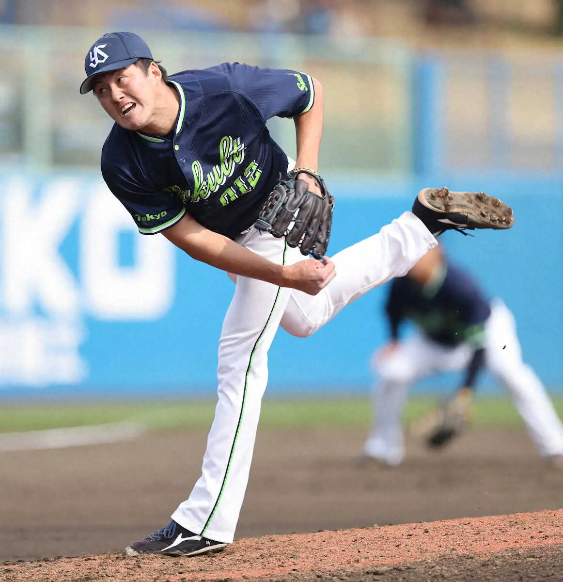 【画像・写真】ヤクルト　育成2年目の広沢優が自己最速を4キロ更新する163キロ！　「勝手にスピードが出た感じ」