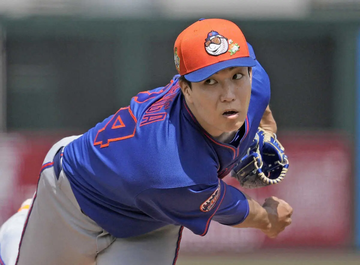 【画像・写真】メッツ・千賀　オープン戦初登板で上々最速159キロ「全体的に良かったと思います」