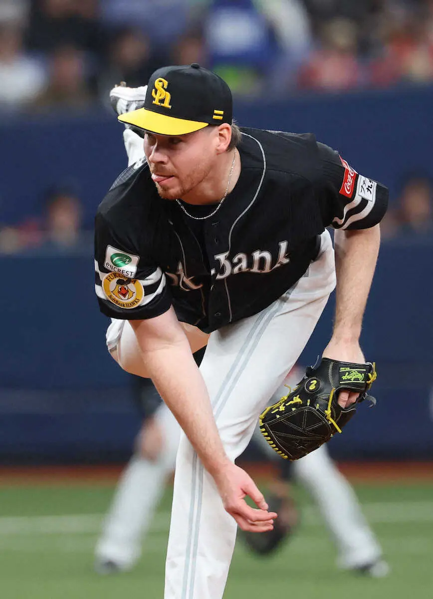 【画像・写真】ソフトバンク　スチュワートが開幕ローテ入り確定　小久保監督「もう計算しています」