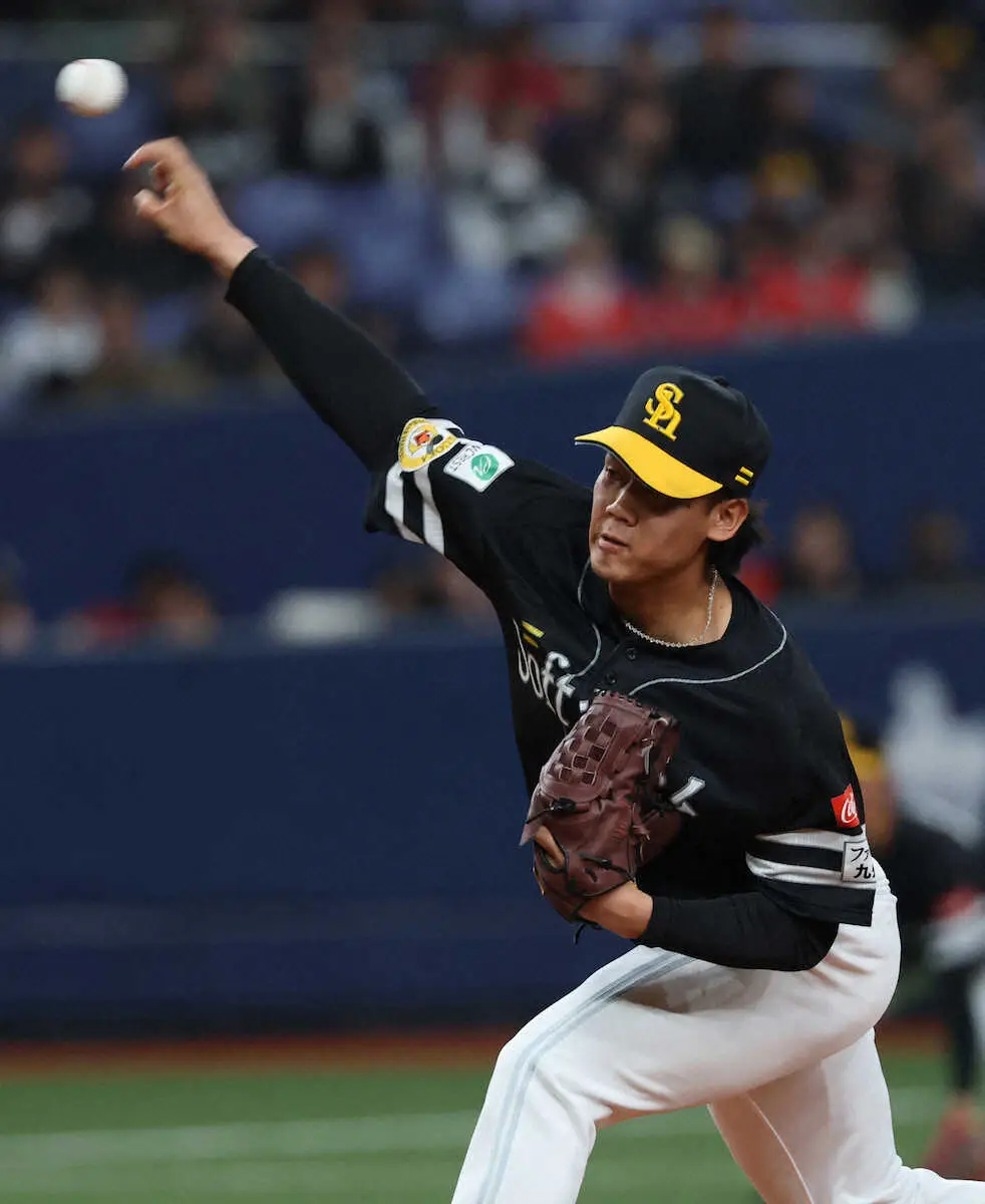 【画像・写真】ソフトバンク　ドラ2稲川竜汰＆ドラ3鈴木豪太がともに1回無失点