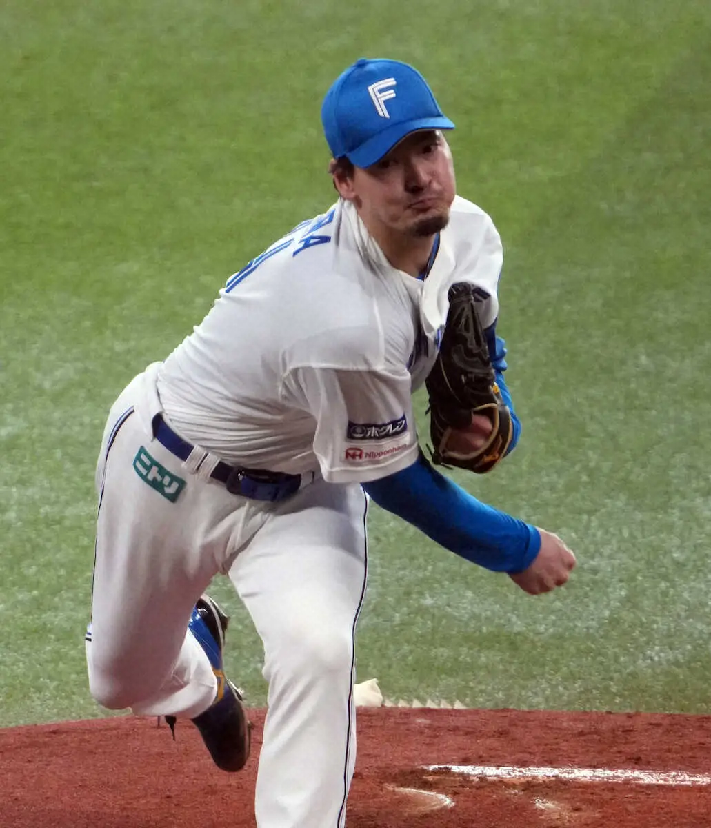 【画像・写真】日本ハム・有原、エスコンで移籍後初先発　3回途中2失点も「新たな気分で投げられた」