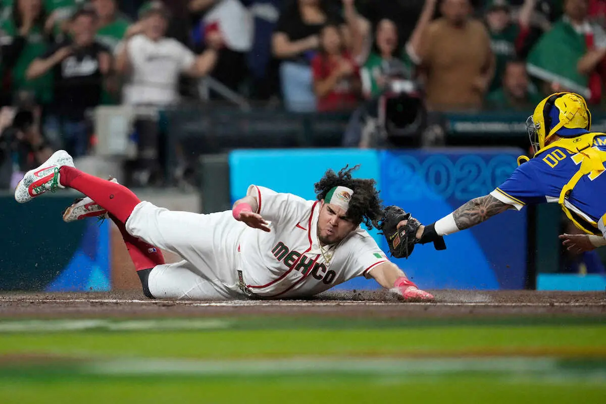 【画像・写真】【WBC】メキシコ　先発全員16安打16得点、4本塁打の猛攻で連勝　B組は墨米伊が2勝で並ぶ大混戦