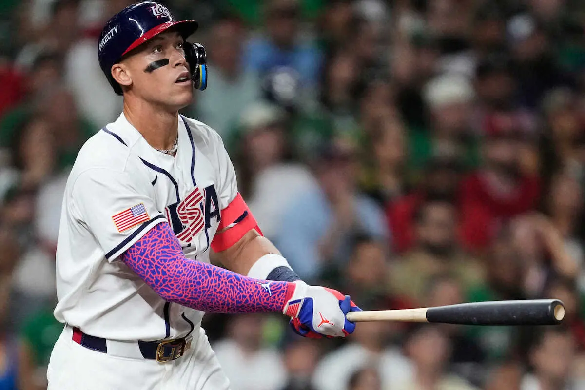 【画像・写真】【WBC】ジャッジが大会2号の先制2ラン！米国はアンソニー3ランなどで一挙5得点