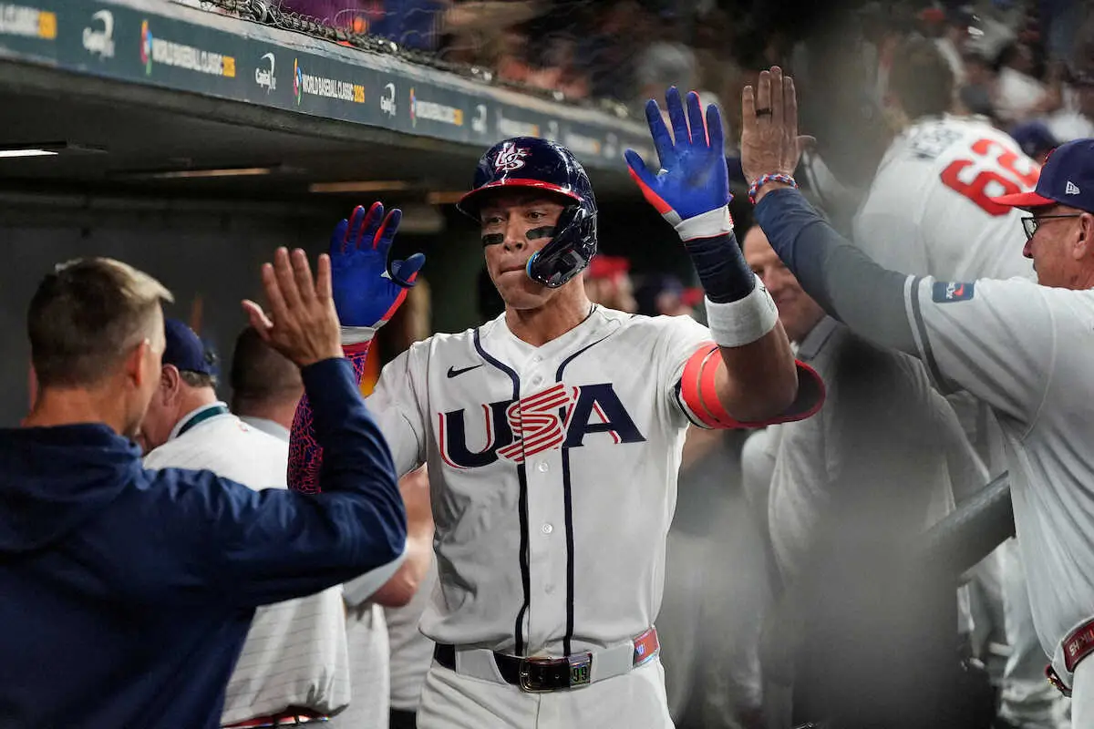 【画像・写真】【WBC】米国負けなし3連勝！ジャッジ先制2ラン＆スキーンズ4回無失点　メキシコとの無敗対決制す