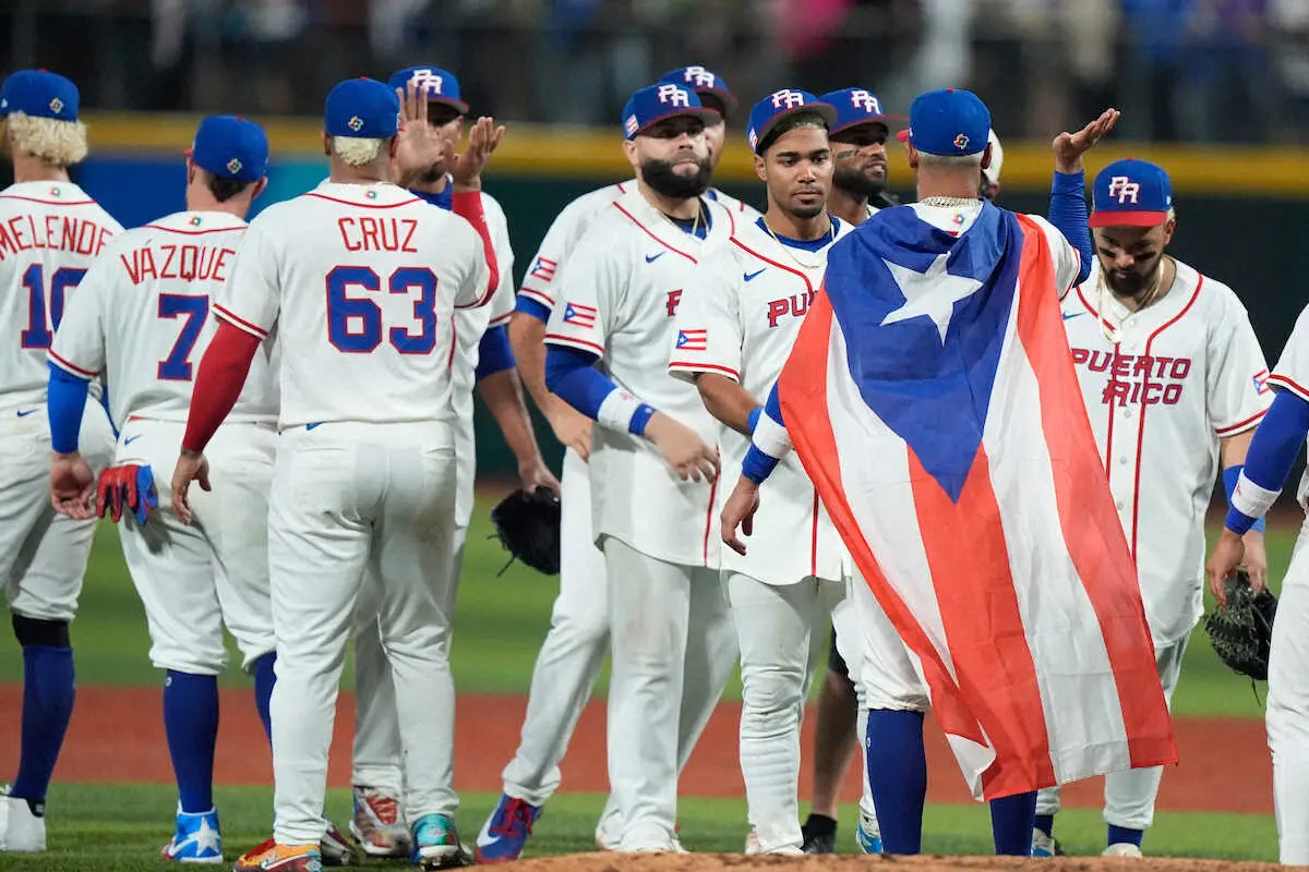 【画像・写真】【WBC】プエルトリコ　無敗対決制し6大会連続の1次R突破！　マルドナド先制3点打＆ディアス2K締め