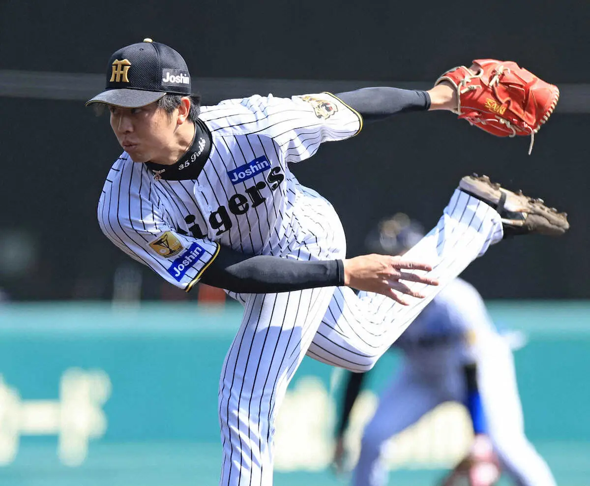 【画像・写真】阪神　才木浩人が5回無失点6奪三振「インコースをどんどん使っていかないと」