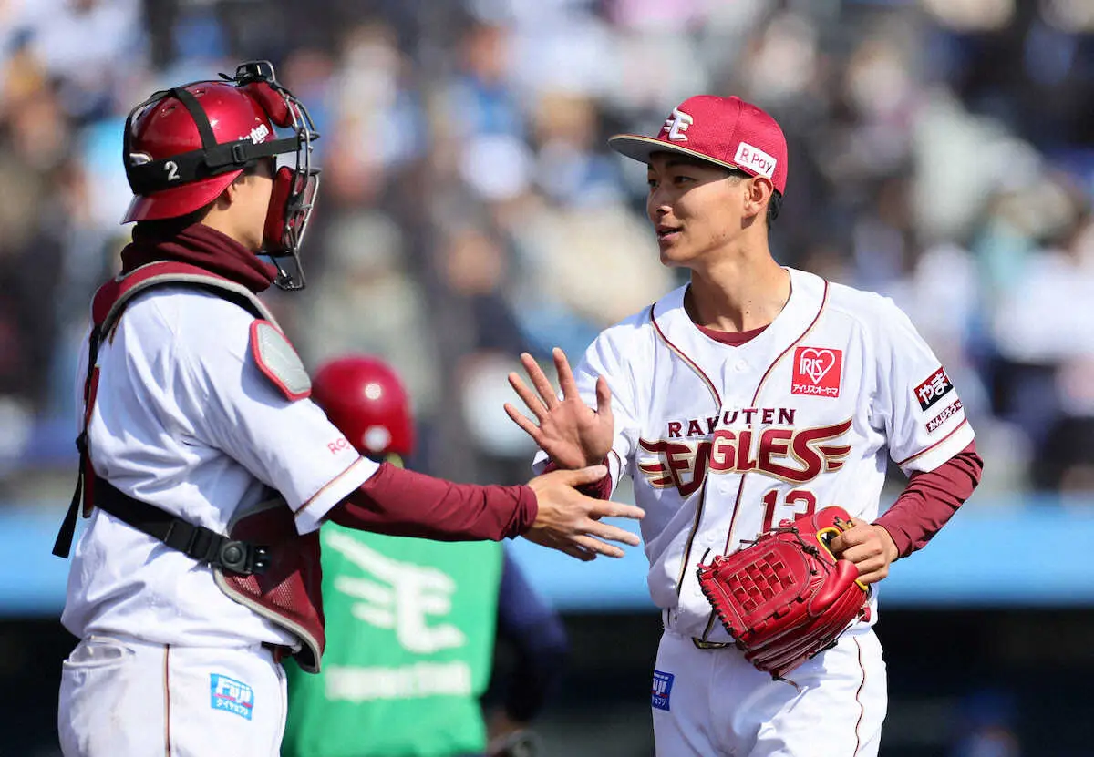 【画像・写真】楽天ドラ1・藤原聡大がまたも無失点　5回無失点でオープン戦9イニングをゼロに抑える快投続ける