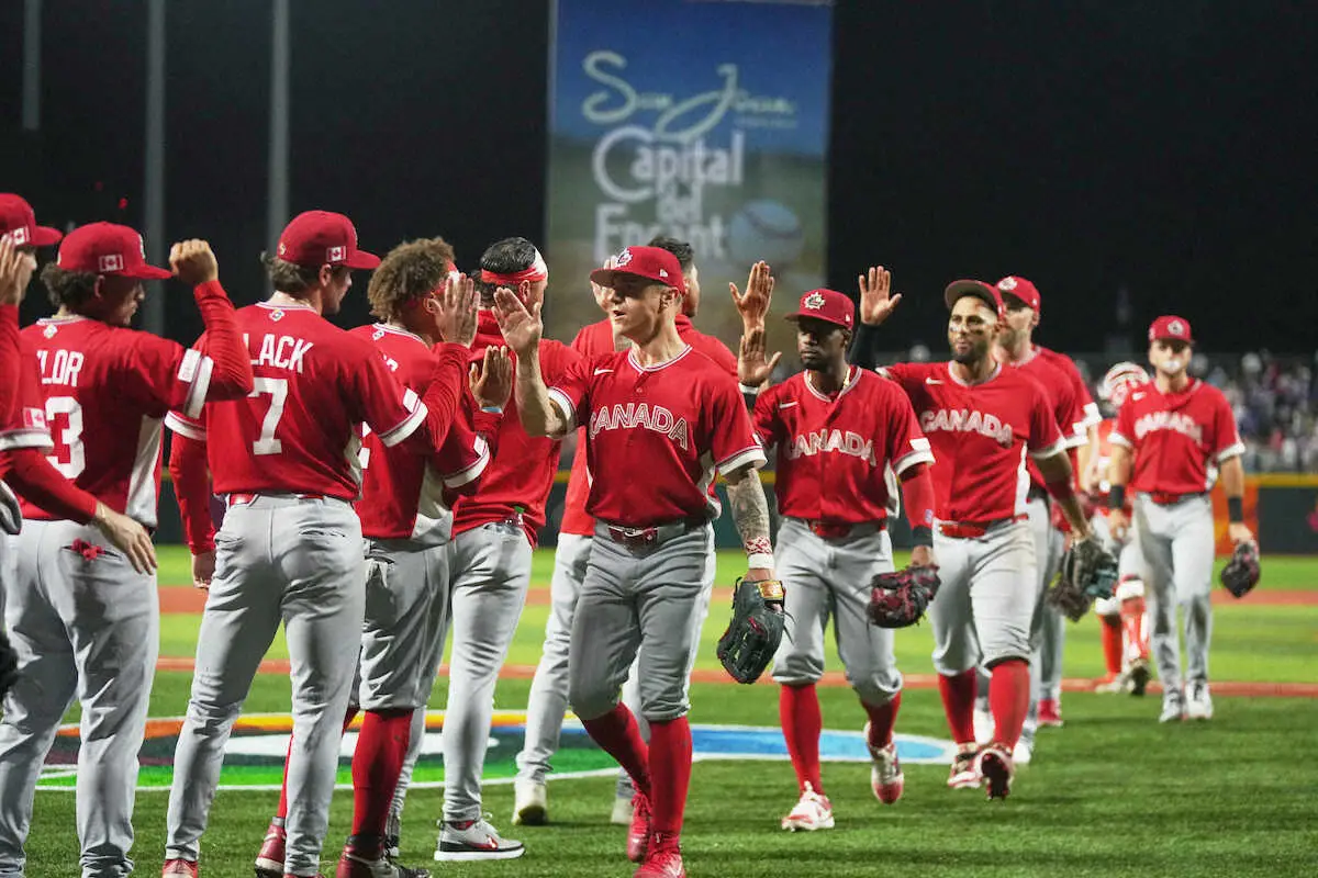 【画像・写真】【WBC】カナダ　初の8強進出へ王手！接戦制しプエルトリコ撃破、指揮官も興奮