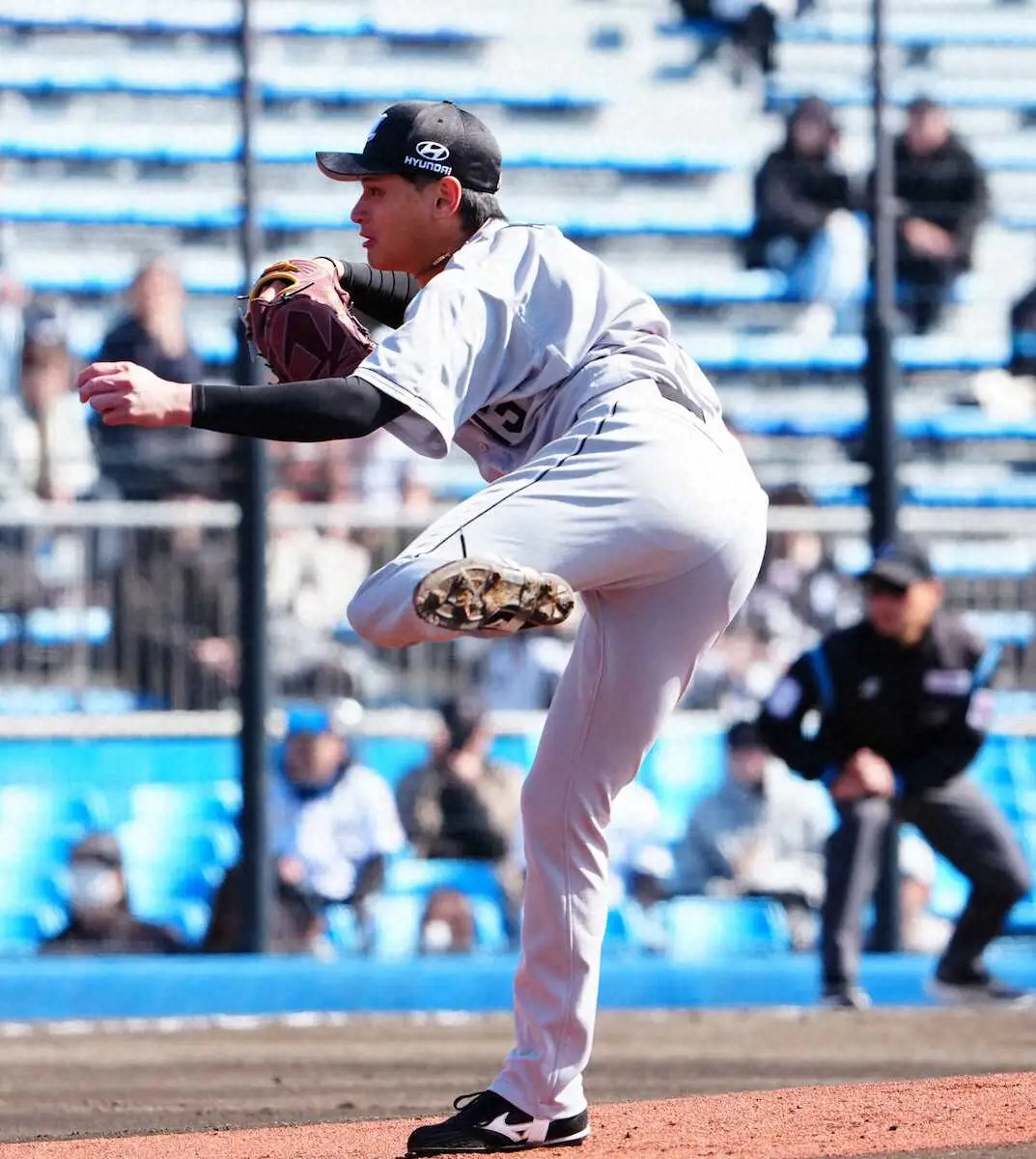 【画像・写真】ロッテ・ドラ2の毛利海大　13日西武戦に先発「ストライク先行で攻めていきたい」