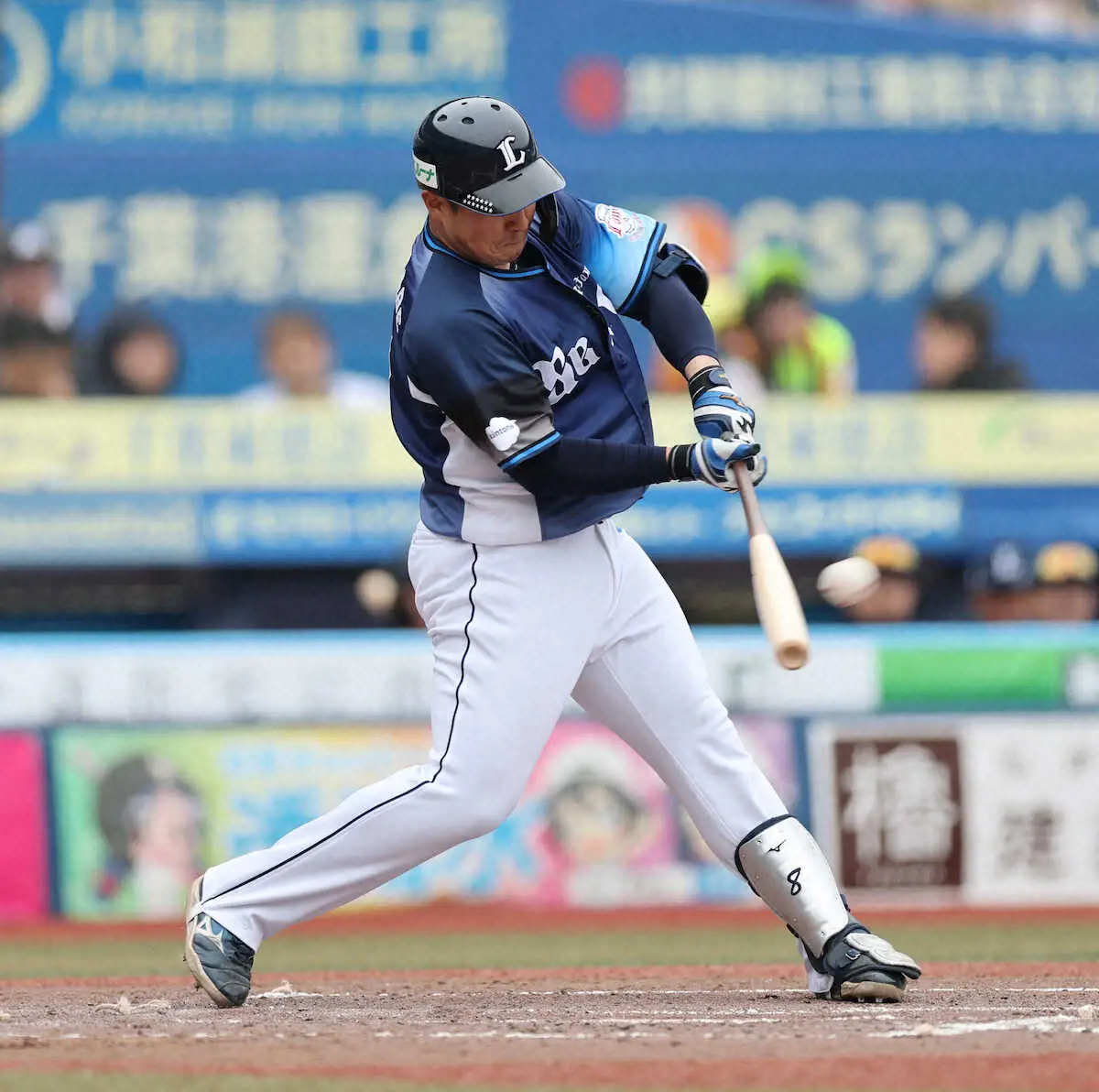 【画像・写真】あるぞ開幕4番！西武・渡部聖弥がオープン戦初アーチ　ネビン調整遅れで西口監督「4番を打つ可能性も」　