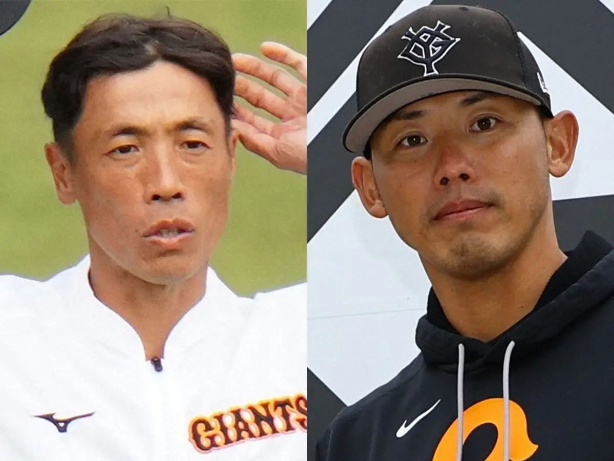 【画像・写真】巨人・鈴木尚広＆矢野謙次コーチ　現役時代に「僕たちが呼び捨てしても怒らなかった」大打者とは