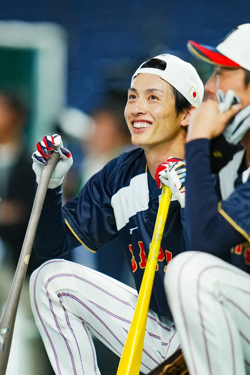 【画像・写真】【侍ジャパン】周東佑京　「いい思い出が残っている球場」　ローンデポ・パークで「神走塁」再び