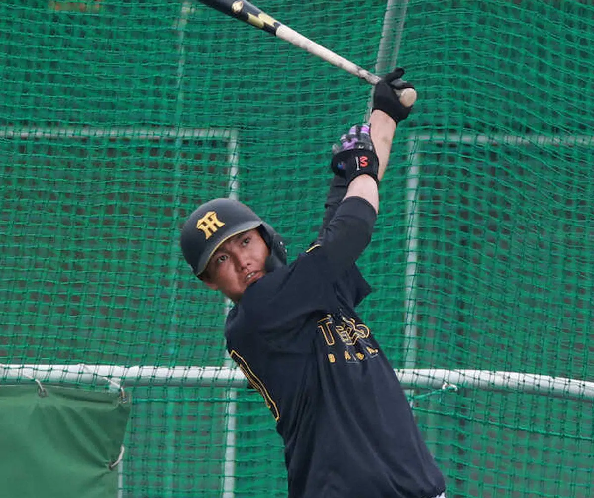 【画像・写真】阪神・西純矢　野手初の2軍公式戦へ「気負う必要ない」3地区制に再編「ファーム・リーグ」14日に開幕