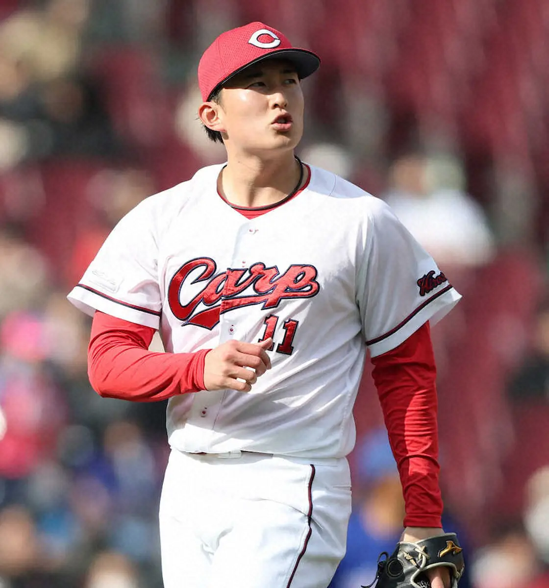 【画像・写真】広島ドラ2・斉藤汰直「続けていきたい」無失点継続でアピール　OP戦で4試合連続零封中