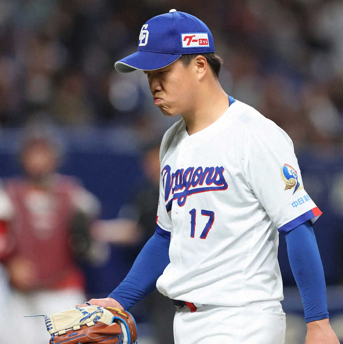 【画像・写真】中日　開幕投手内定の柳裕也が“炎上”9失点　井上監督は修正促す「自覚を持って臨んでほしい」