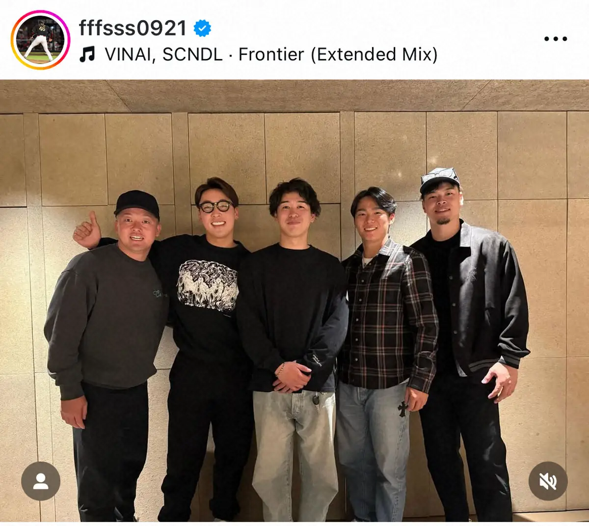 【画像・写真】【侍ジャパン】藤平尚真　マイアミで由伸ら同級生5人と“決起集会”　ベネズエラ戦へ「士気高める食事会」