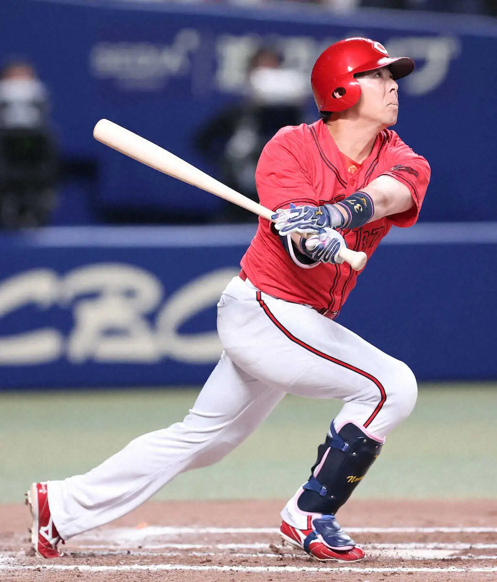 【画像・写真】広島・野間、大盛が1軍合流　育成・アリアの姿も