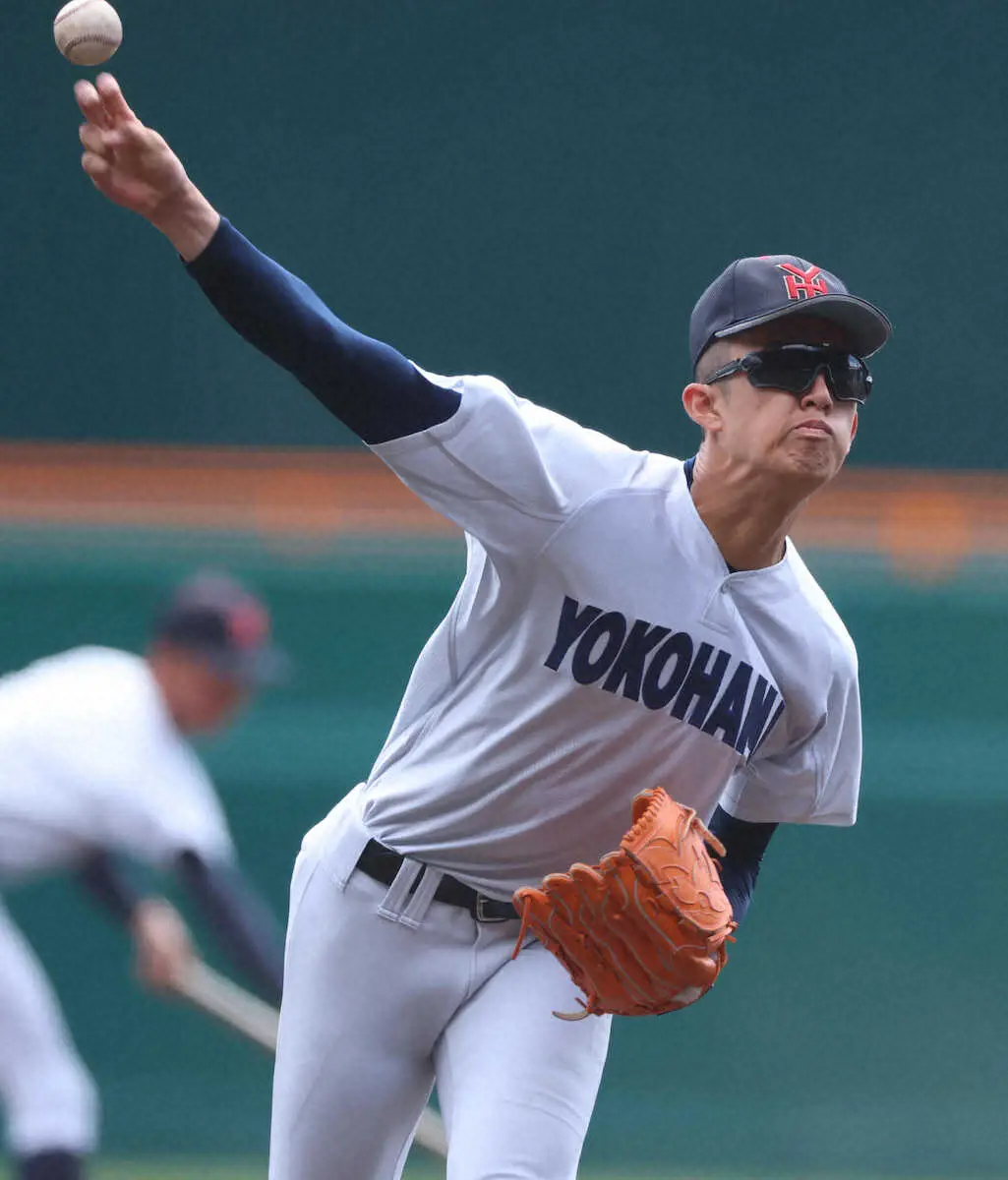 【画像・写真】【センバツ】横浜・織田、先発完投で連覇へ「成長できたか甲子園で答え合わせしたい」