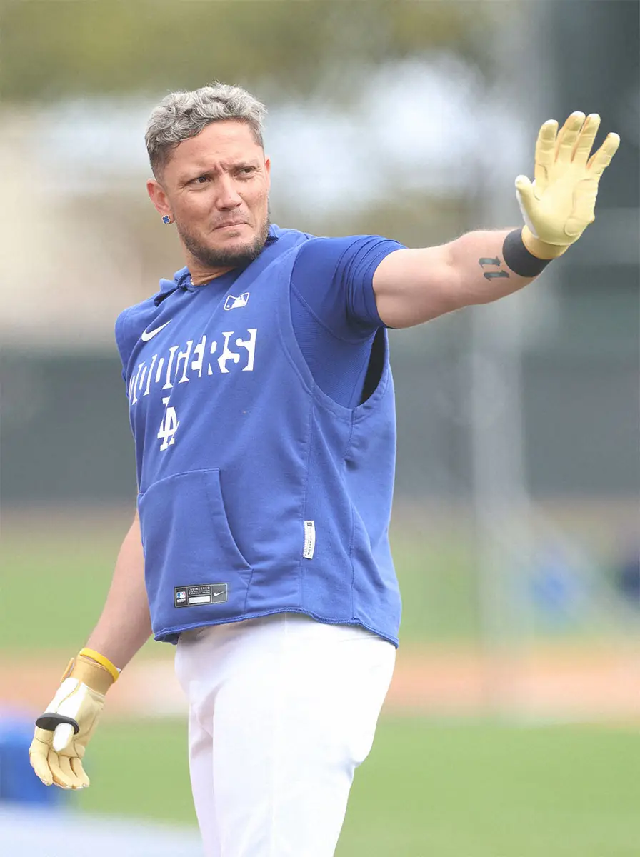 【画像・写真】ベネズエラ出身のドジャース・ロハス　山本にSNSで「お願いだから優しくね！」