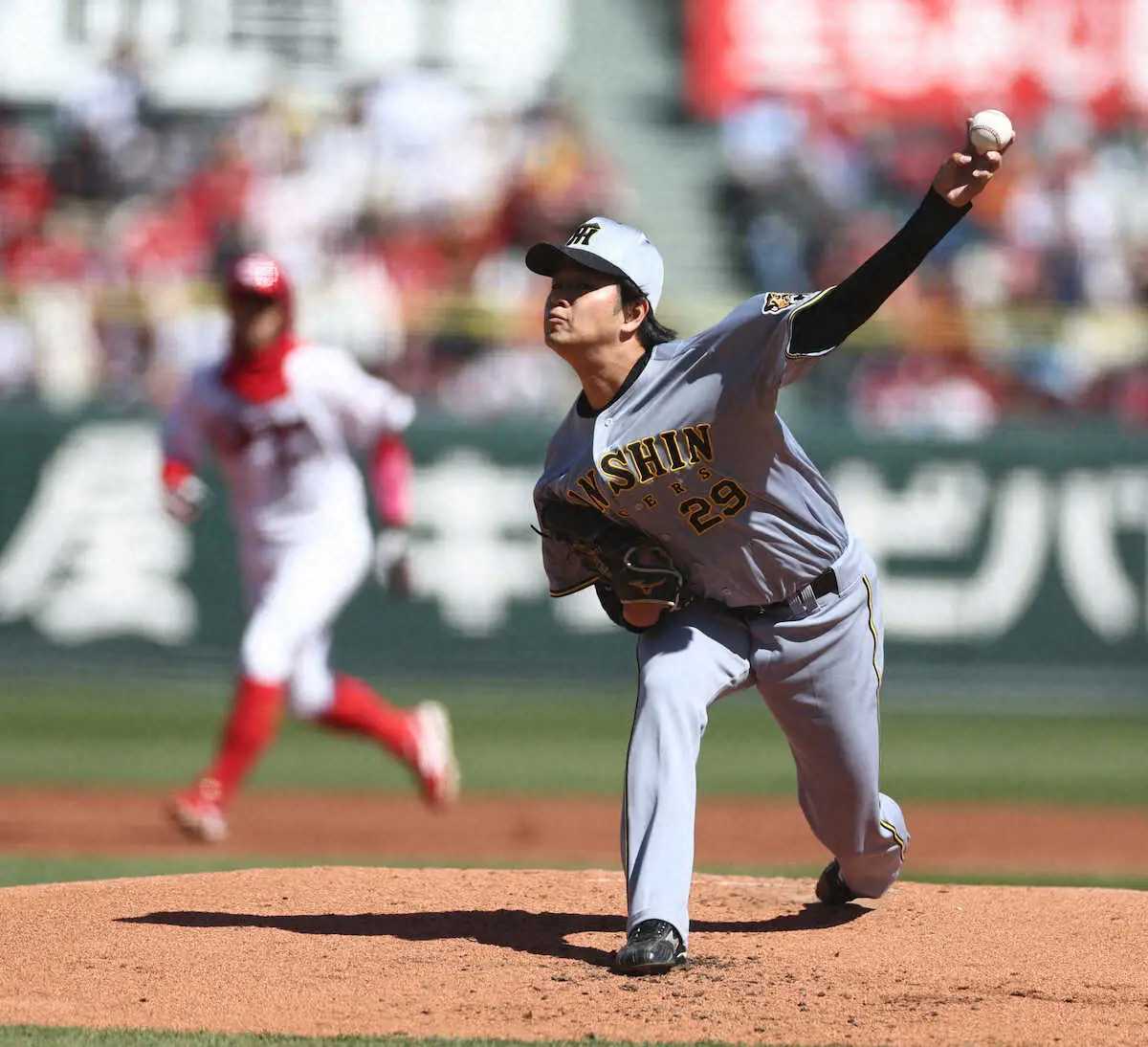 【画像・写真】阪神・高橋遥人　万全5回零封でOP戦初勝利　初の開幕ローテ入りへ、また一歩前進