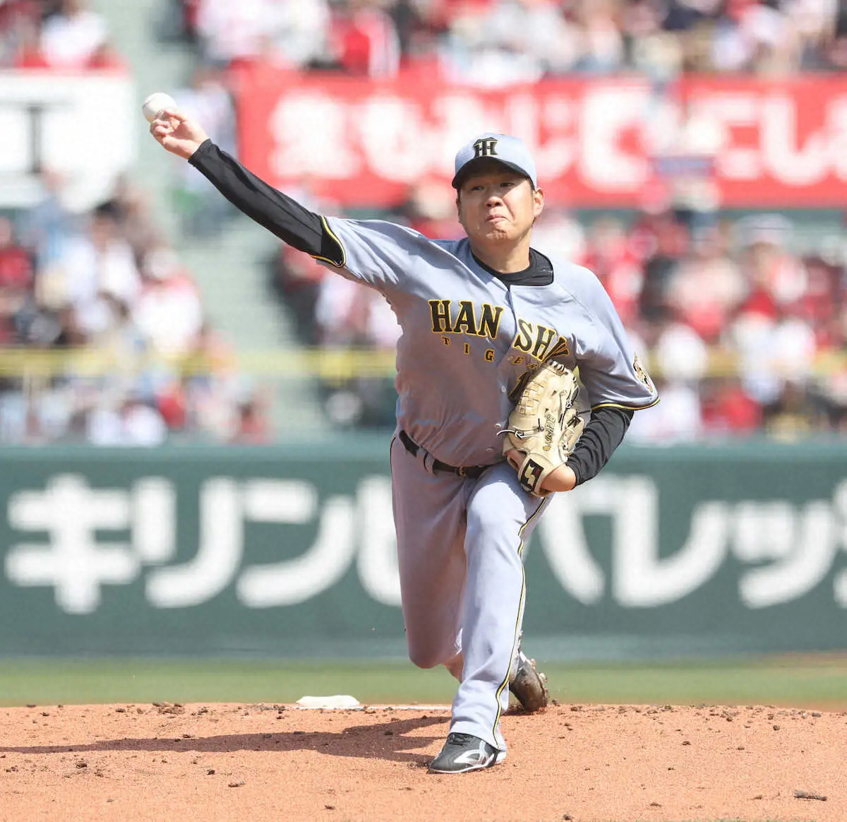 【画像・写真】阪神・西勇輝が4回無失点　伏見との“同学年バッテリー”で復調に手応え「苦しかった壁が1個抜けた」