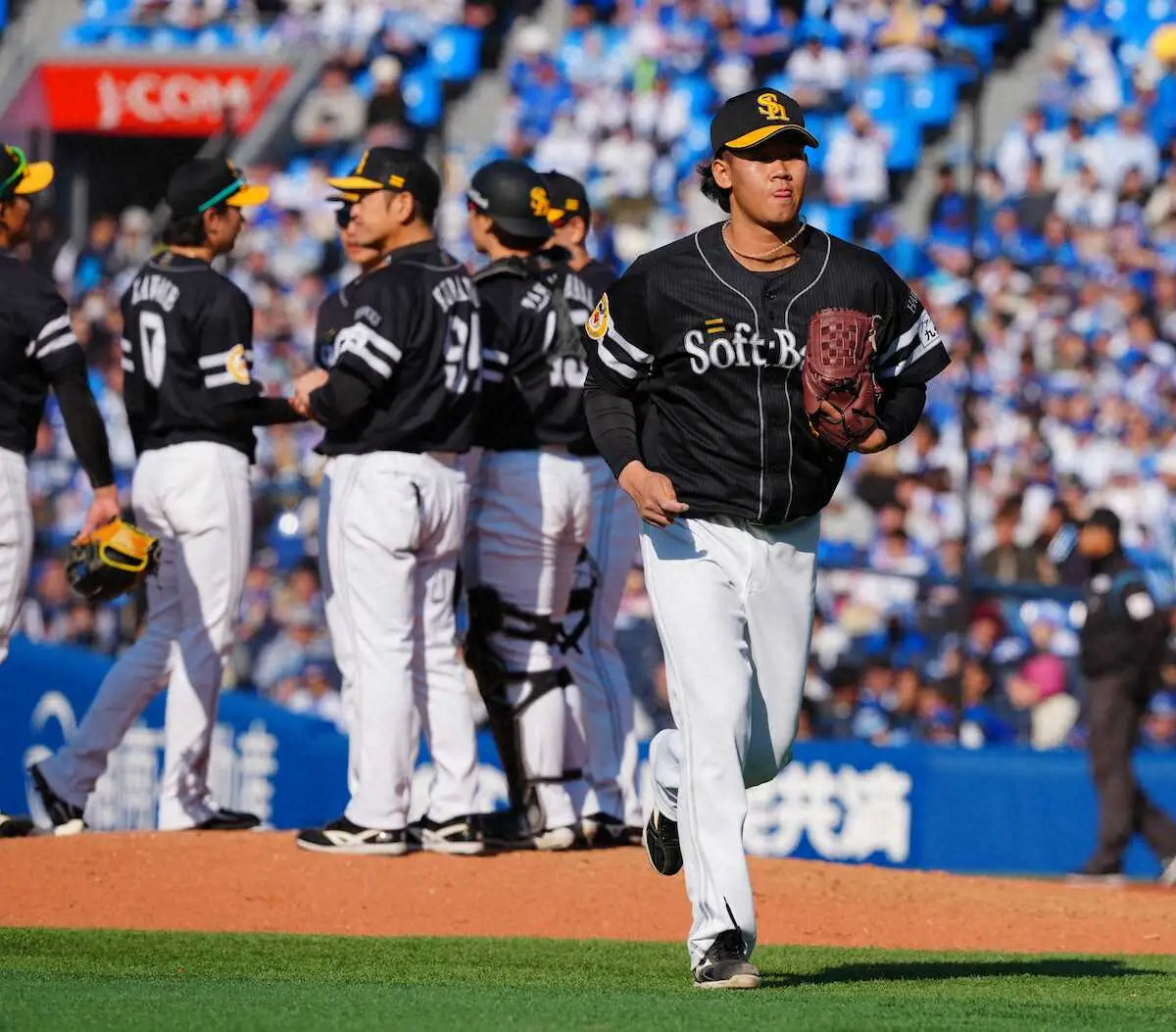 【画像・写真】ソフトバンク　ドラ2稲川竜汰「体があまり動いていなかった」オープン戦5試合目で初失点