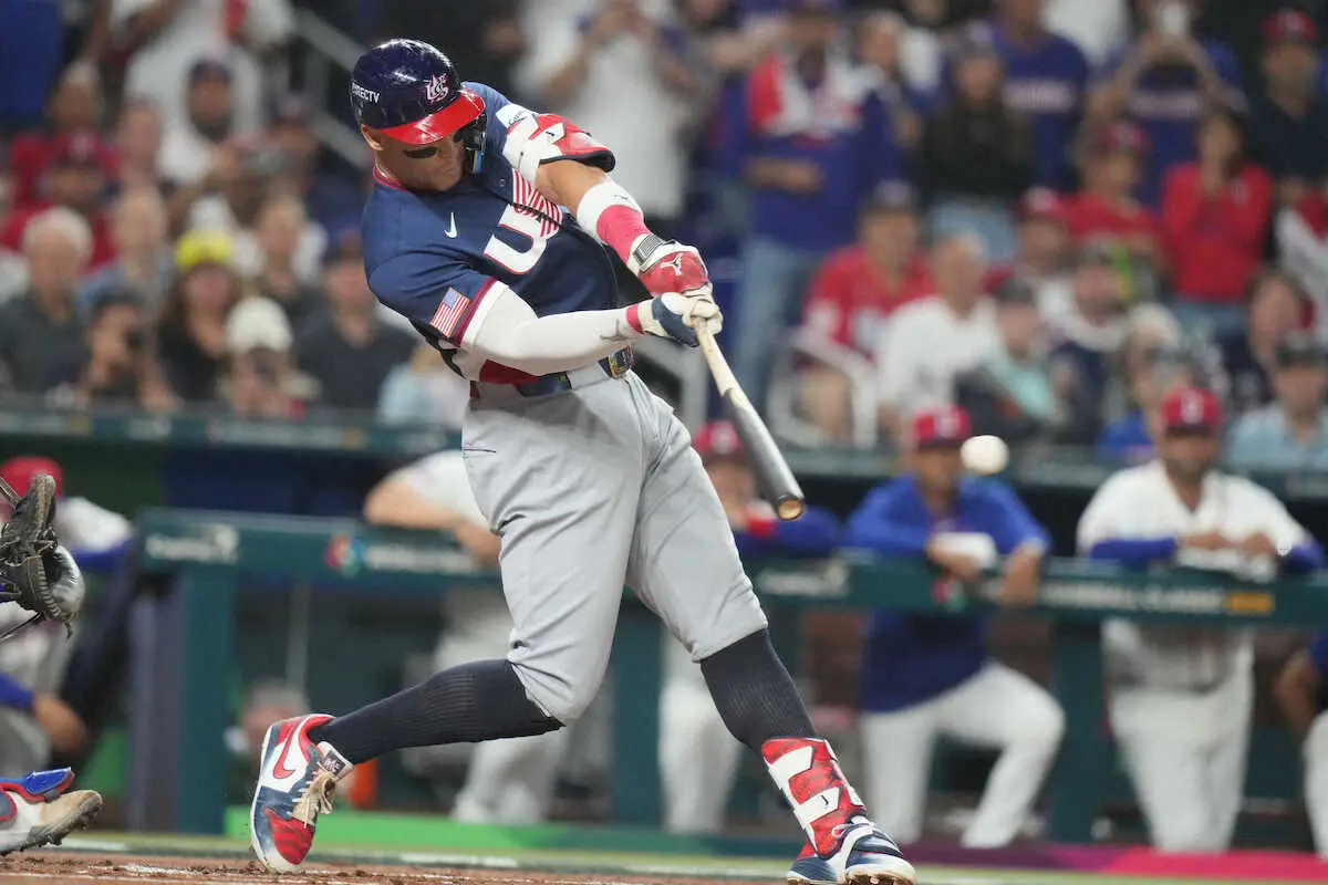 【画像・写真】【WBC】事実上の決勝戦？米国VSドミニカ共和国の豪華ラインナップにネット反響！「球宴級の打線対決」
