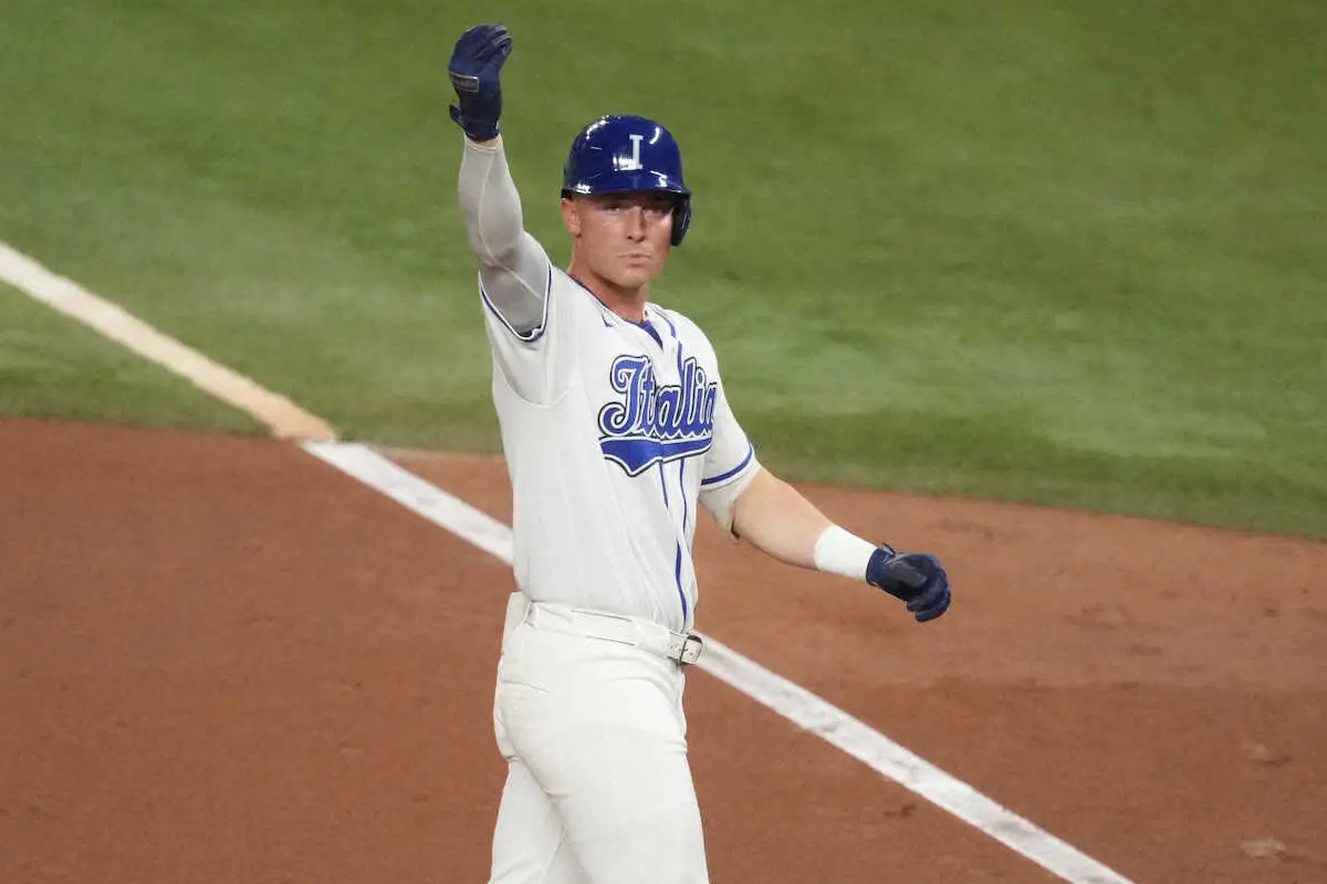 【画像・写真】【WBC】先制はイタリア！押し出し四球などで2回に2点奪取　勝てば米国待つ初の決勝戦へ