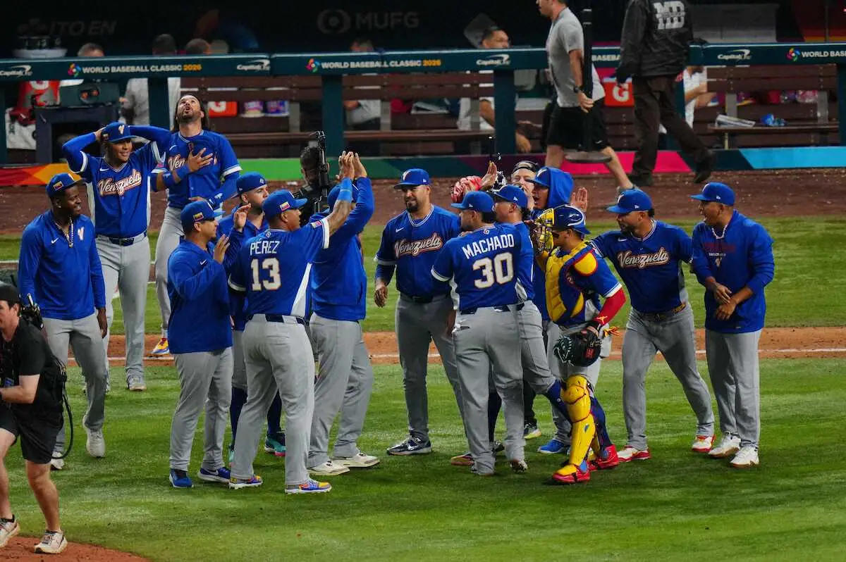 【画像・写真】【WBC】ベネズエラがイタリアを下して初の決勝進出　7回4連打で一気に逆転！　米国と頂上決戦