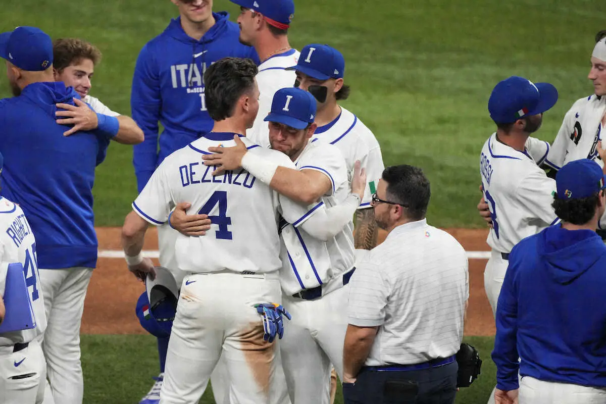 【画像・写真】【WBC】イタリア無念の逆転負け…初の決勝進出逃し“エスプレッソ旋風”ストップ　ベンチで一歩も動けず