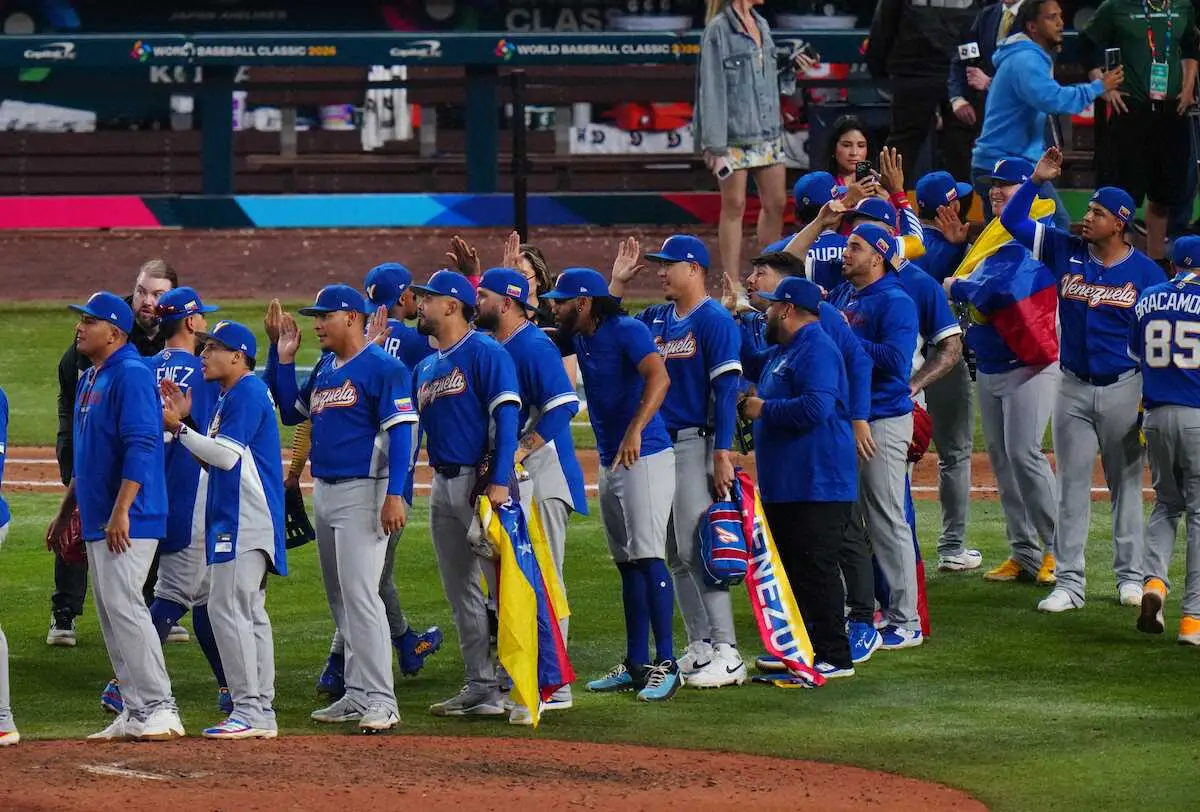 【画像・写真】【WBC】ベネズエラの主砲アラエスが初Vへ気合「明日は必ず勝てる。優勝するつもりでいく」米国と決勝