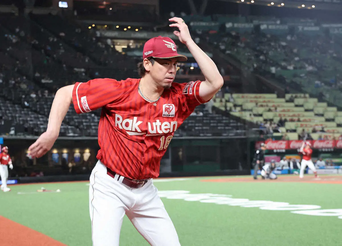 【画像・写真】楽天・前田健太　オープン戦最終登板を快投締め　今季最長の6回を投げ1安打無失点と貫禄