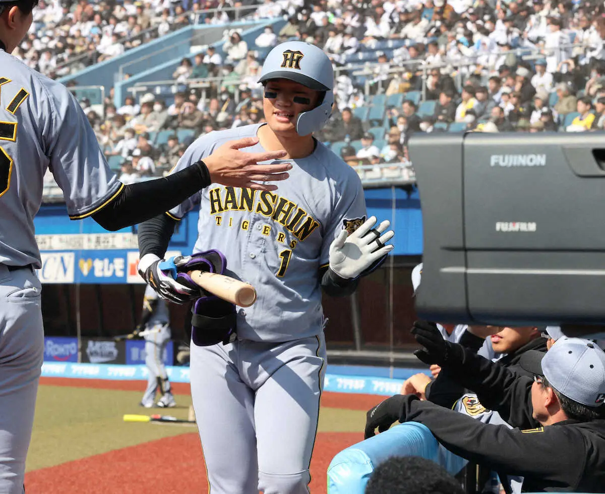 【画像・写真】阪神・森下翔太　大谷翔平の背中追う「ああいう選手になっていきたい。目標でもあります」決意の再発進