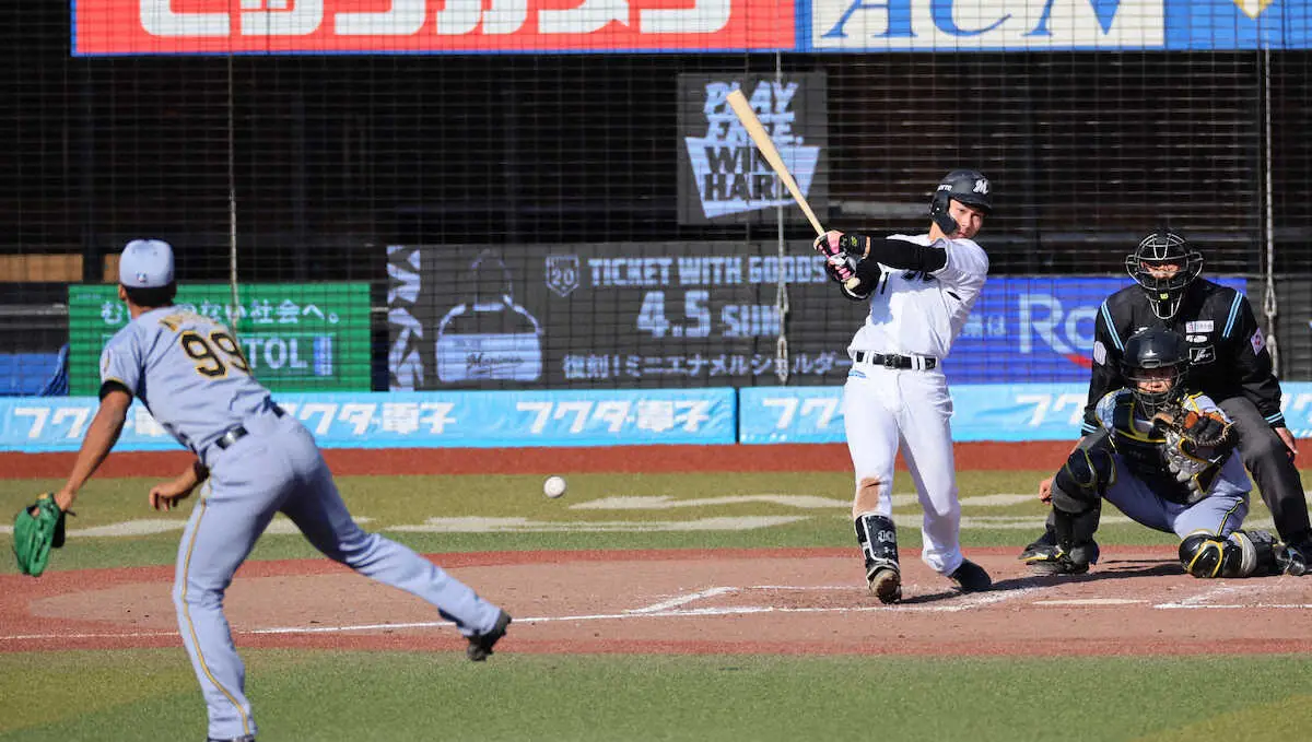 【画像・写真】ロッテ・サブロー監督　藤原V打も辛口指摘「結果オーライにはしたくない」