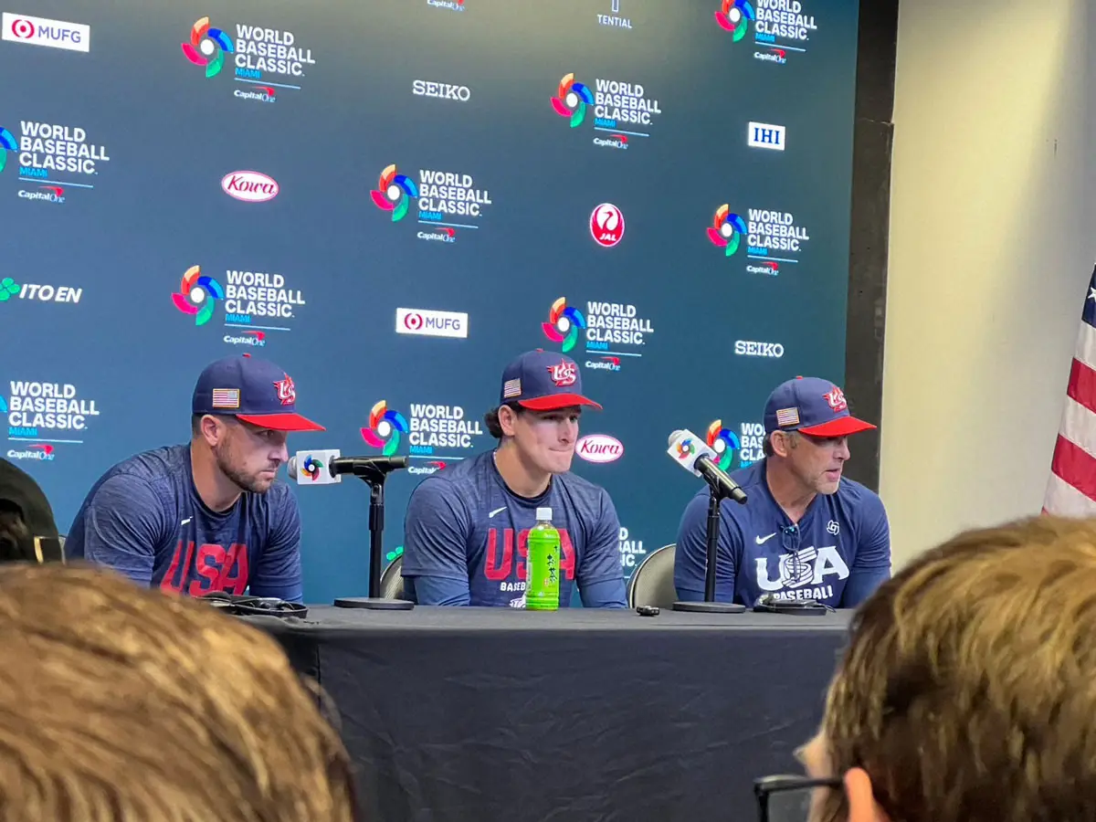 【画像・写真】【WBC】米国代表・デローサ監督　2度目の優勝へ「誇りを持っている」ブレグマン＆アンソニーも闘志
