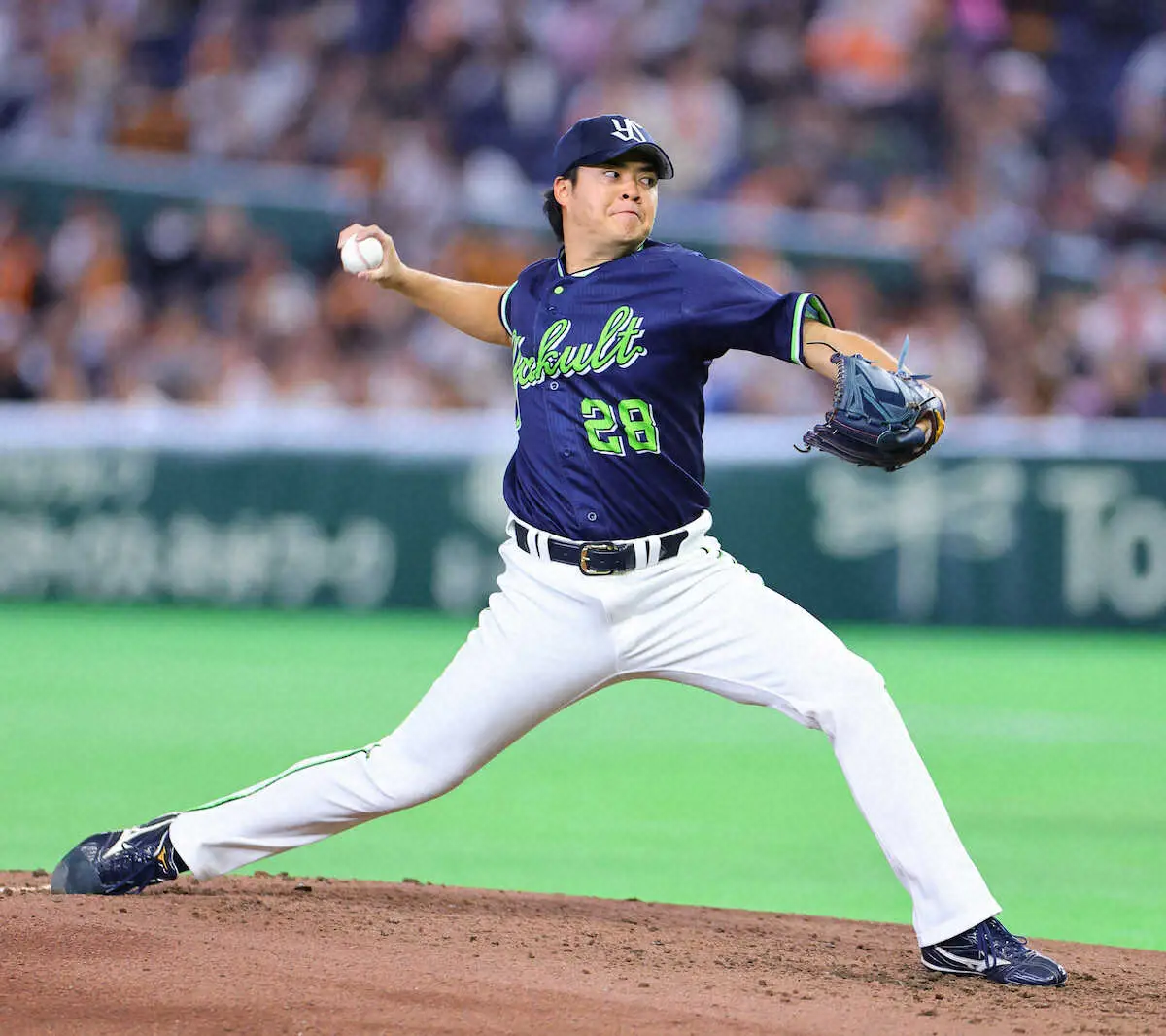 【画像・写真】ヤクルト・松本健が1失点粘投　満塁ピンチでの池山監督“笑タイム”に感謝
