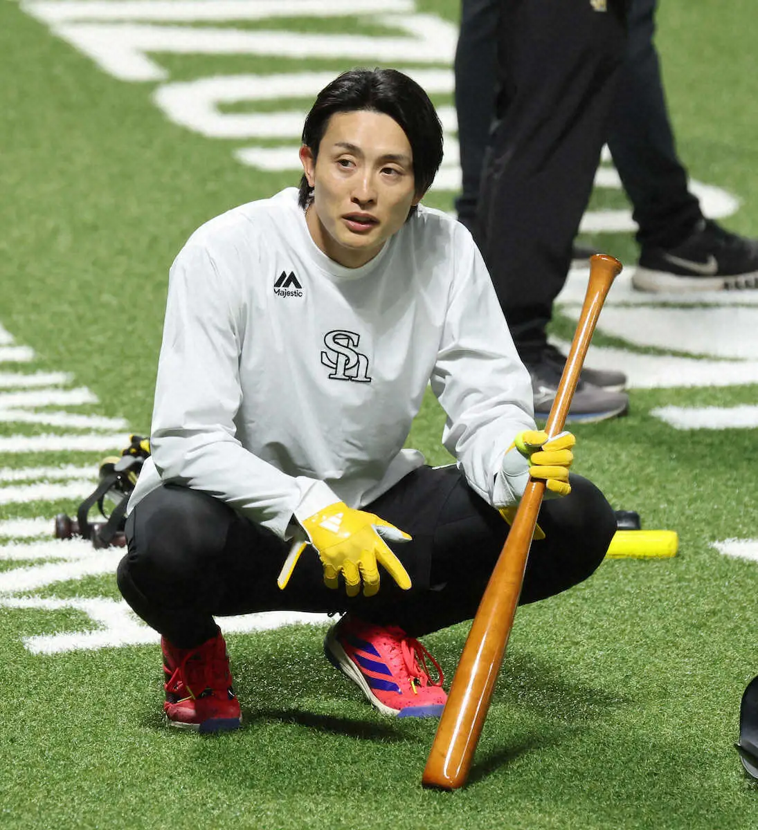 【画像・写真】ソフトバンク・周東佑京がチーム合流　WBCで感じた世界との差は？「みなさんパワーと言いますけど…」