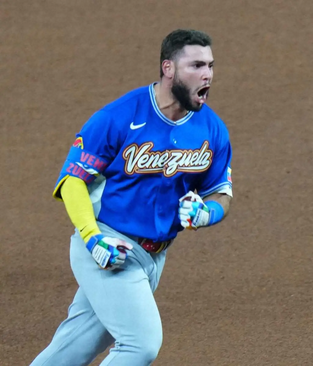 【画像・写真】【WBC】ベネズエラ　日本戦逆転3ランのアブレイユまた豪快弾!「生涯忘れることはない」