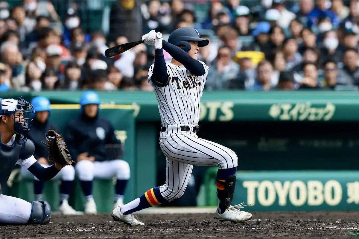 【画像・写真】【センバツ】帝京　逆転で16年ぶり初戦突破！8回に5番・蔦原が逆転2点打、昨夏王者・沖縄尚学を撃破