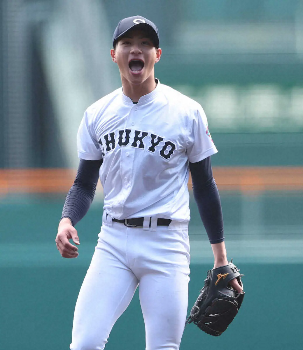 【画像・写真】【センバツ】中京大中京が単独トップとなる大会59勝目　松田の大会1号が決勝弾　先発・安藤も1失点好投